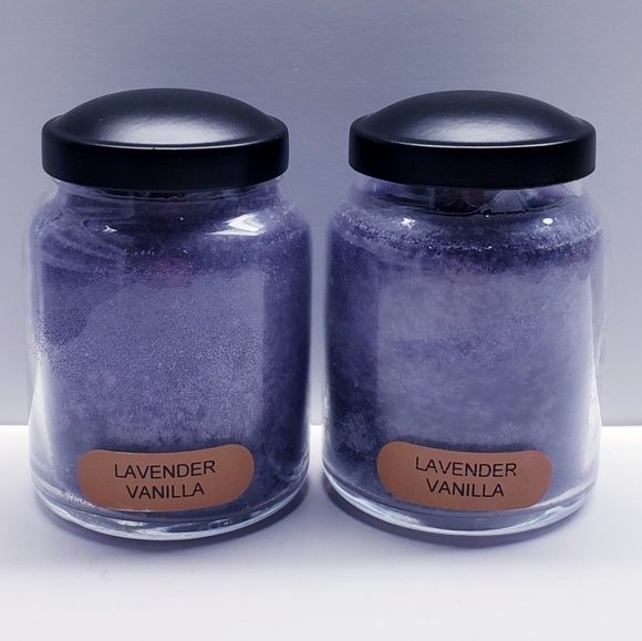 LAVENDER VANILLA -A Cheerful Giver Baby Jar Single Wick Candle, 6 oz (2 pack) - Picture 1 of 8